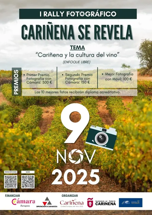 Cartel rally Fotografico 2025 Cari&ntilde;ena