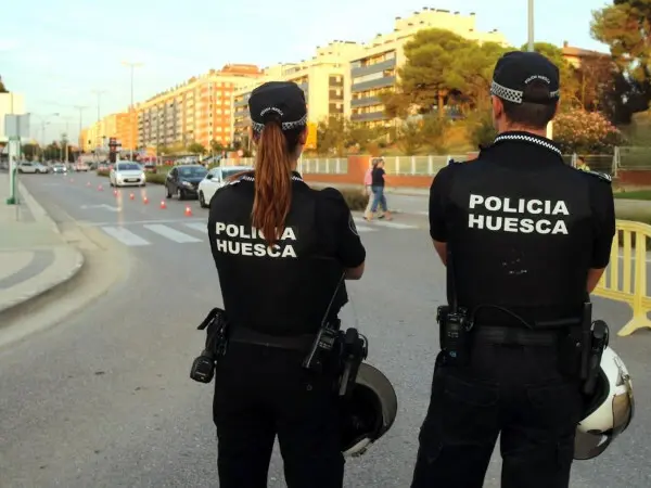 Foto de archivo Policia Local Huesca
