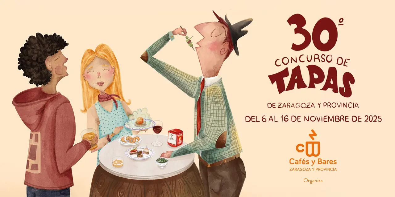 30&ordm; Concurso tapas | Caf&eacute;s y Bares Zaragoza y Provincia