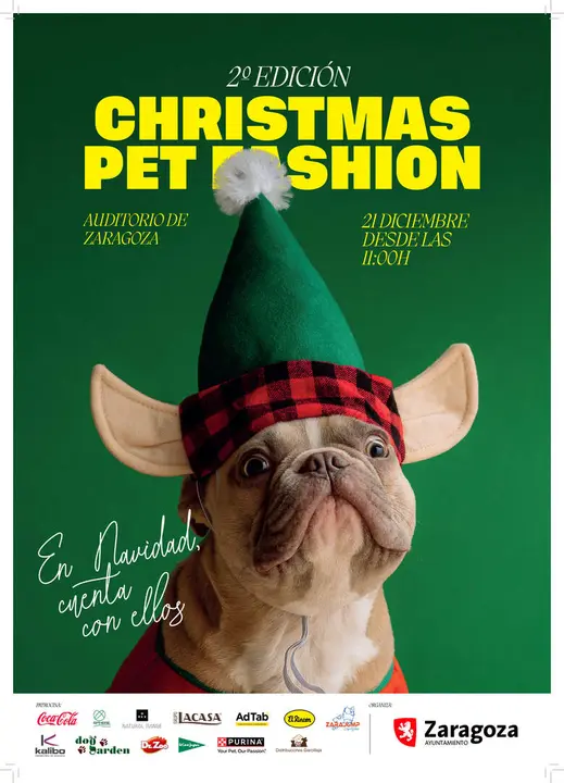 Fashion Pet Christmas, con el lema "En Navidad, cuenta con ellos"