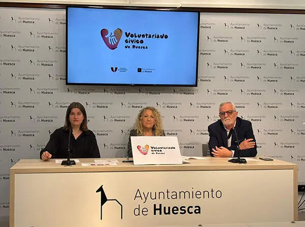 Huesca presenta la nueva imagen del Voluntariado C&iacute;vico