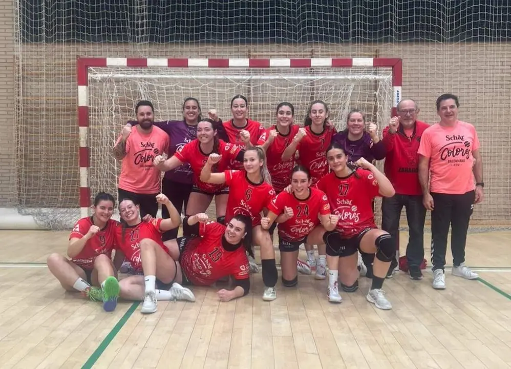 Sch&auml;r Colores Zaragoza logra una victoria sufrida ante BM Anaitasuna (22-21)