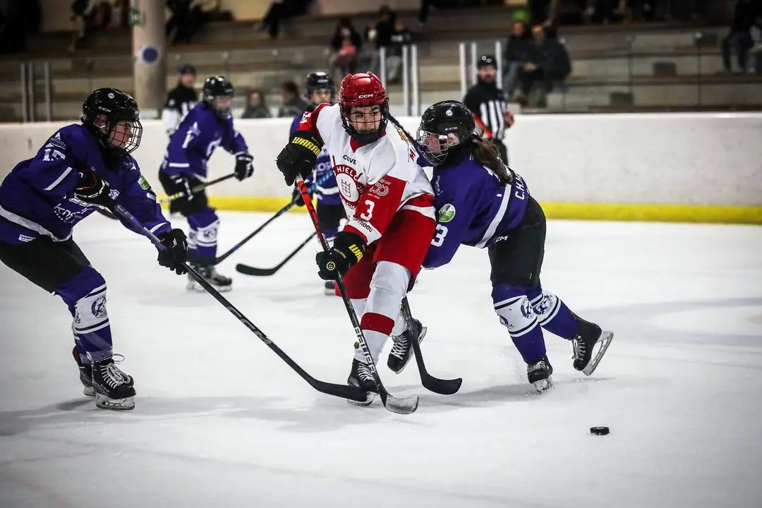 Fin de semana redondo para el Club Hielo Jaca Femenino, que suma dos trabajadas victorias ante el Kosner Huarte y escala hasta la tercera posici&oacute;n de la Liga Nacional de Hockey Hielo (LNHH) Iberdrola.