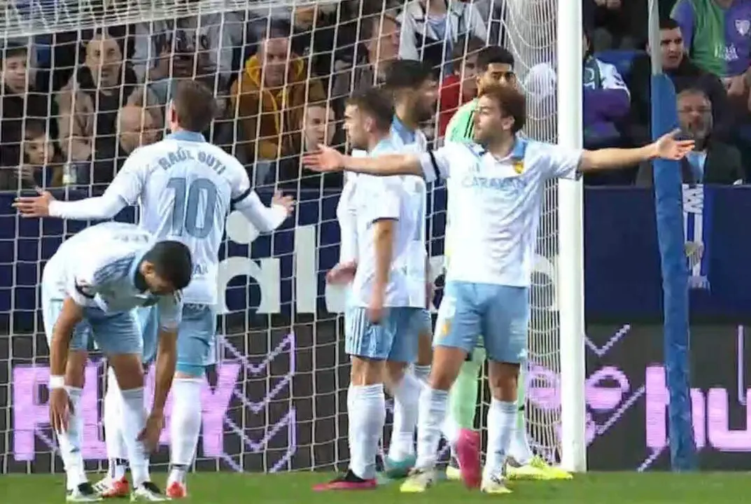 M&aacute;laga CF y Real Zaragoza firman tablas en La Rosaleda (1-1)