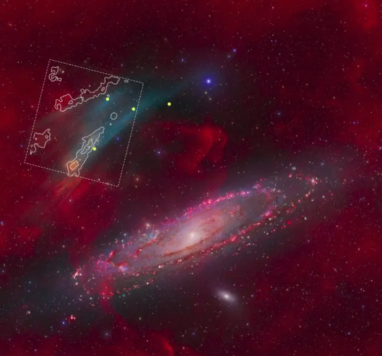 Avance clave en el misterio de SDSO-1: la gran nebulosa de ox&iacute;geno descubierta junto a Andr&oacute;meda est&aacute; en nuestra galaxia