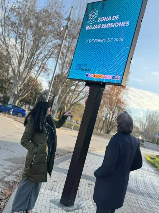 20251219 Pruebas zona bajas emisiones huesca