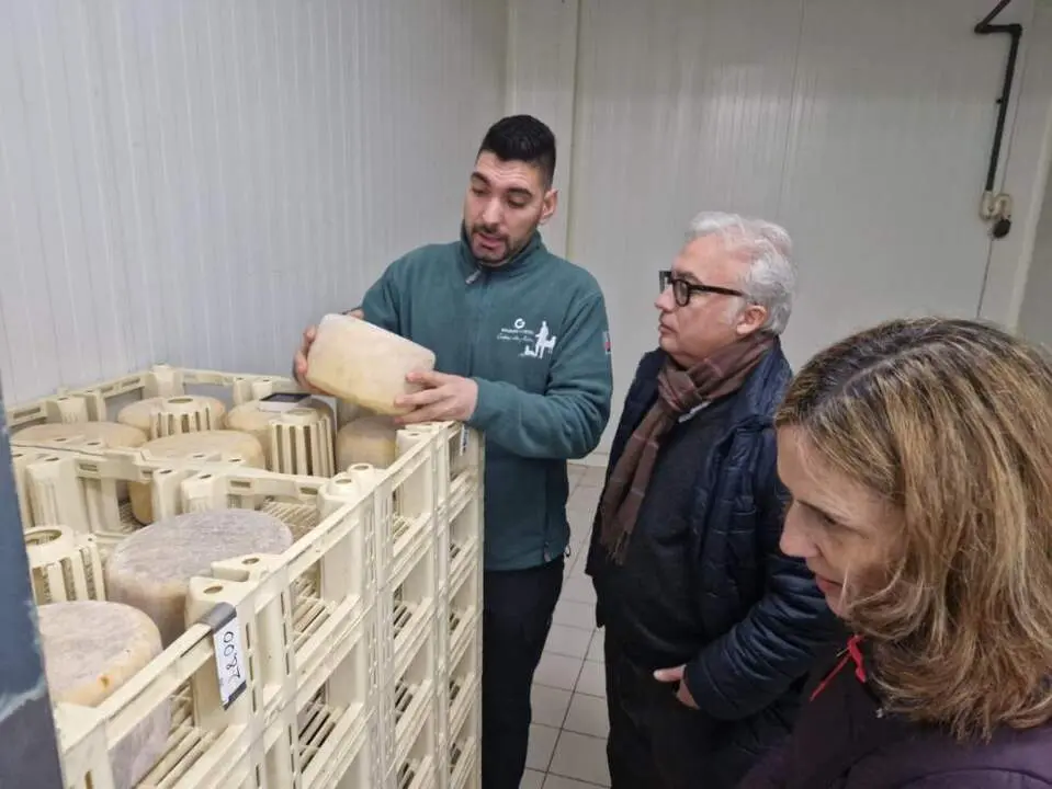 20260117 agricultura ganaderia nueva PAC visita Quesos galindo Andres