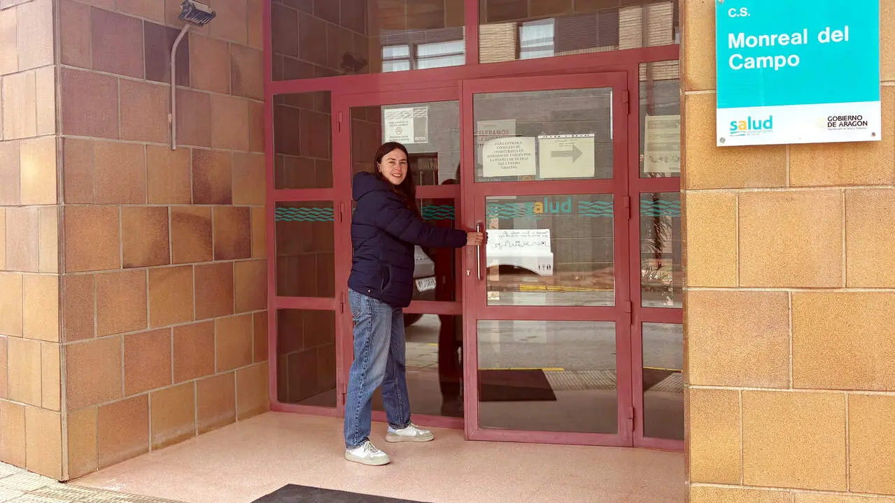 20260130 PAR Cristina Navarro en el Centro de Salud de Monreal del Campo