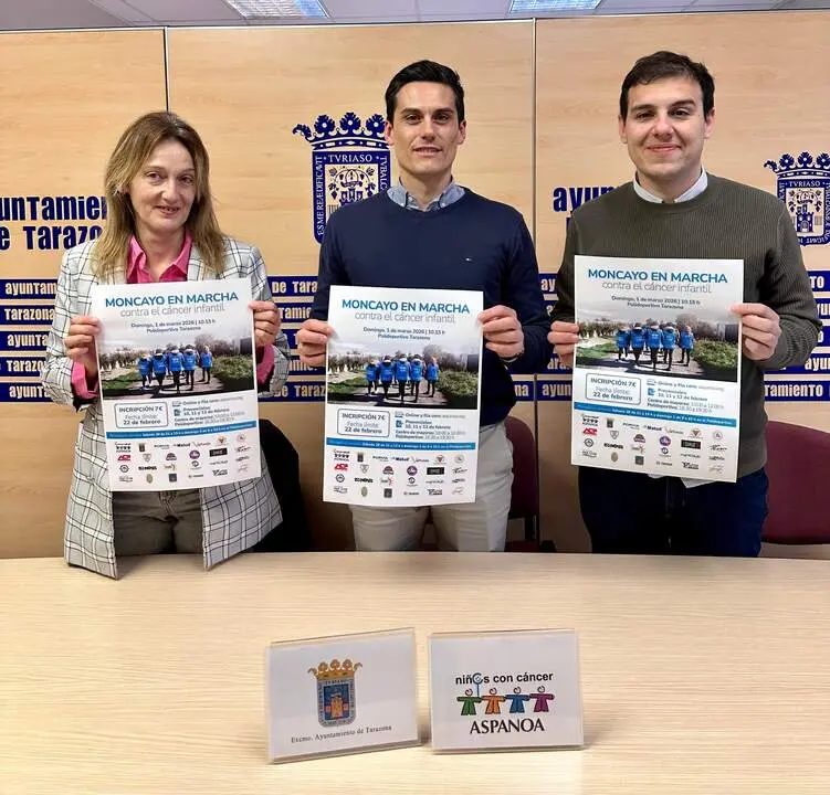 20260204 Tarazona Pablo Escribano, Carlos Larroy y Cristina Lasheras