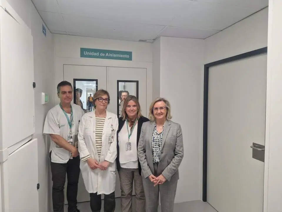 20260214 Hospital Miguel Servet habitaciones hematologia