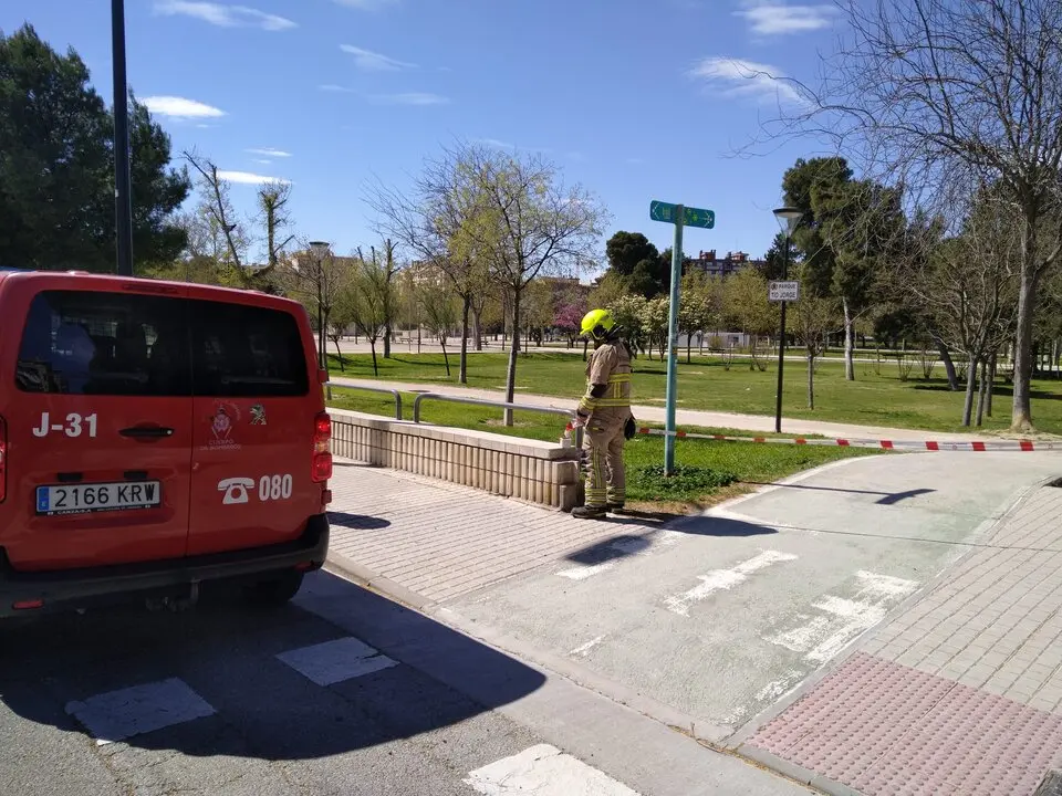 20260330 emergencias zaragoz aparque Tio Jorge
