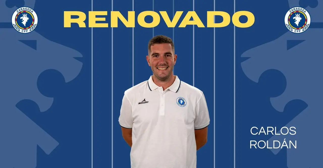 2060403 CFF Zaragoza entrenador Carlos Roldan