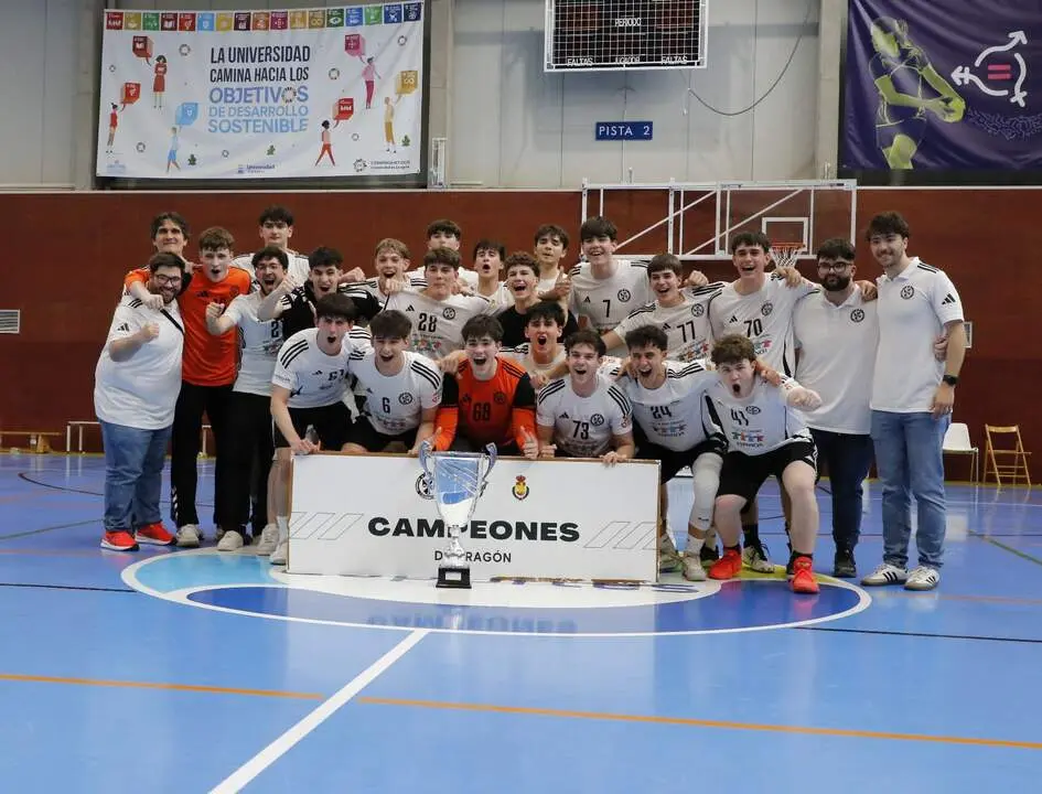 20260412 Dominicos no deja espacio a la sorpresa y se lleva el campeonato de Arag&oacute;n juvenil masculino