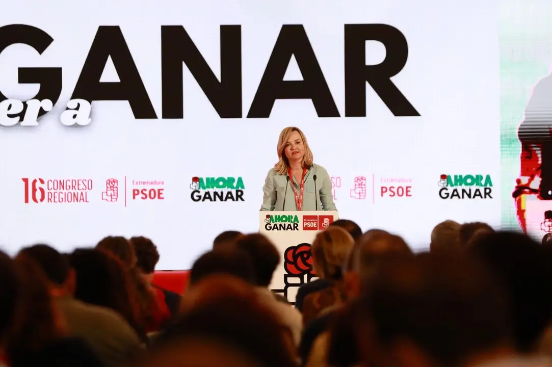20260427 PSOE Intervenci&oacute;n de Pilar Alegr&iacute;a XVI Congreso PSOE Extremadura