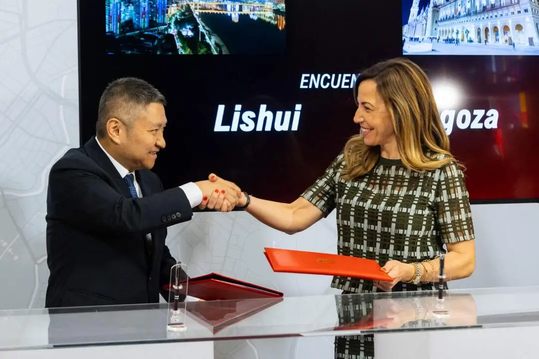 20260511 Zaragoza acuerdo con Economia y comercio Lishui