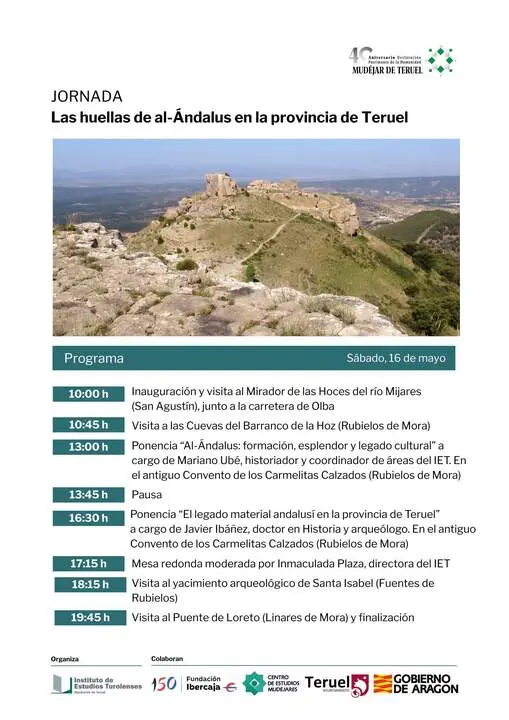 20260512 Teruel Cartel Jornada Huellas al-&Aacute;ndalus
