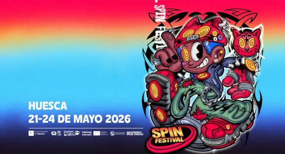 20260515 Huesca banner spin festival 2026