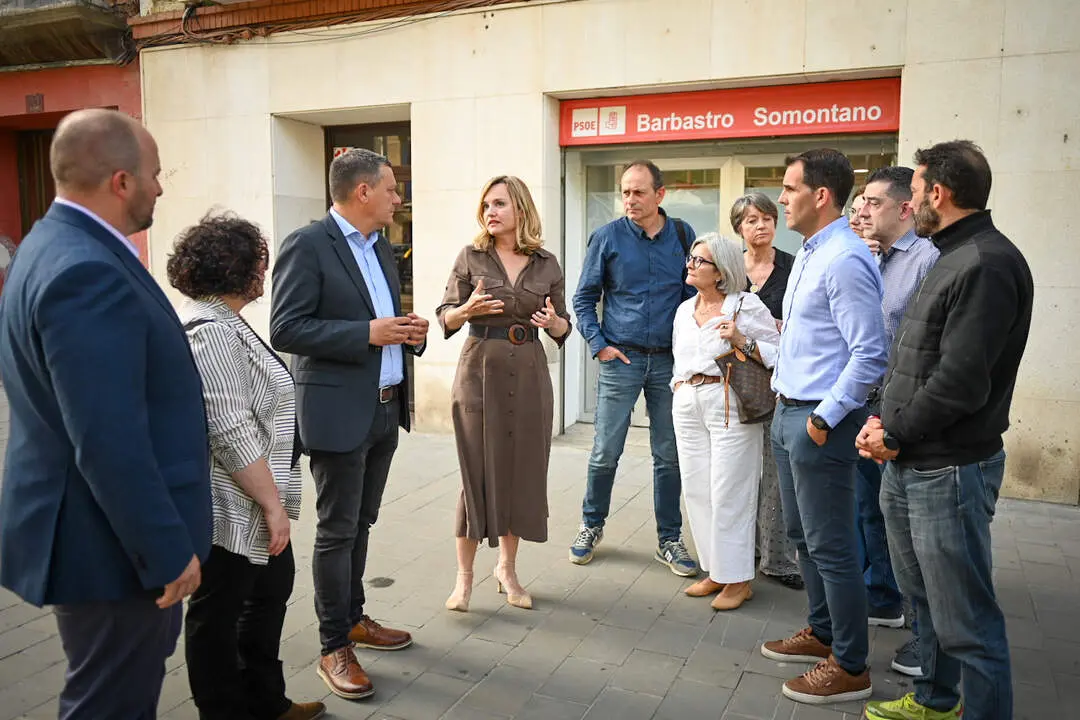 202605120 PSOE Pilar Alegr&iacute;a exige mejoras hospital Barbastro