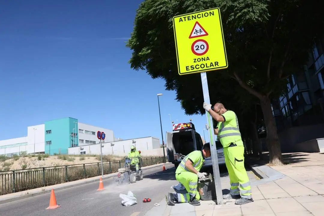 20260610 zaragoza se&ntilde;alizacion distrito sur entorno escolar