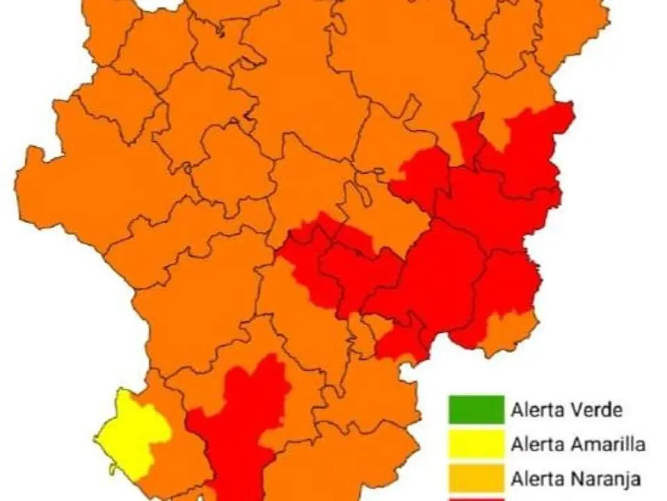 20260617 alerta roja peligro incendios zonas rojas