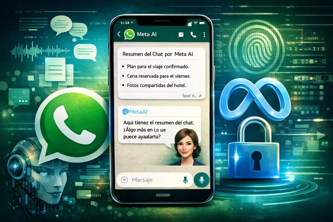 20260621 Meta AI en WhatsApp privacidad y res&uacute;menes de chats en Espa&ntilde;a