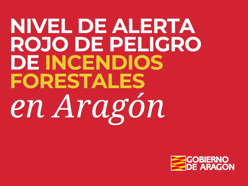20260622 alerta roja incendios aragon
