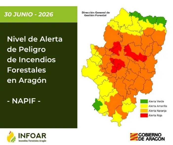 20260630 INFOAR alerta roja incendios