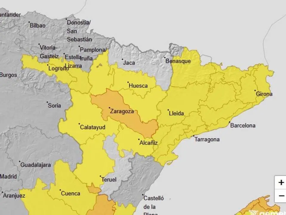 20260617 aviso naranja maximas ribera ebro