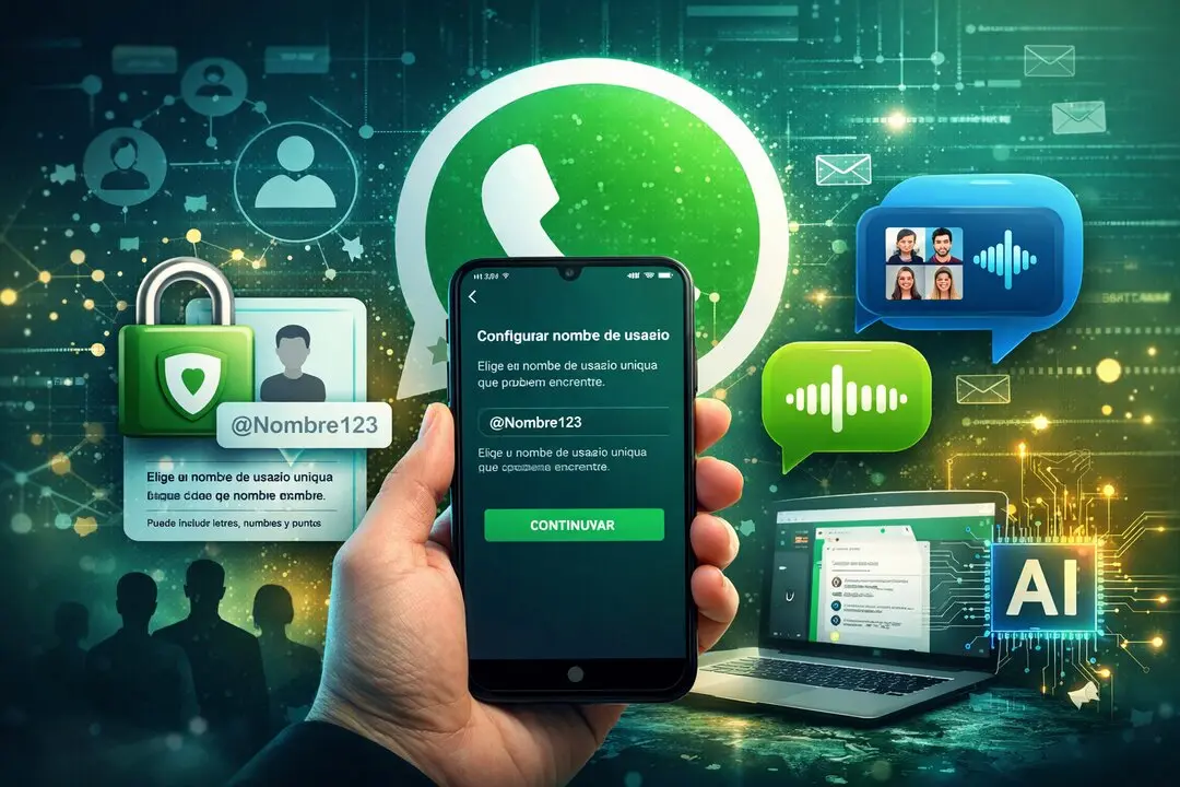 20260721 WhatsApp se renueva nombres de usuario y mejoras en llamadas