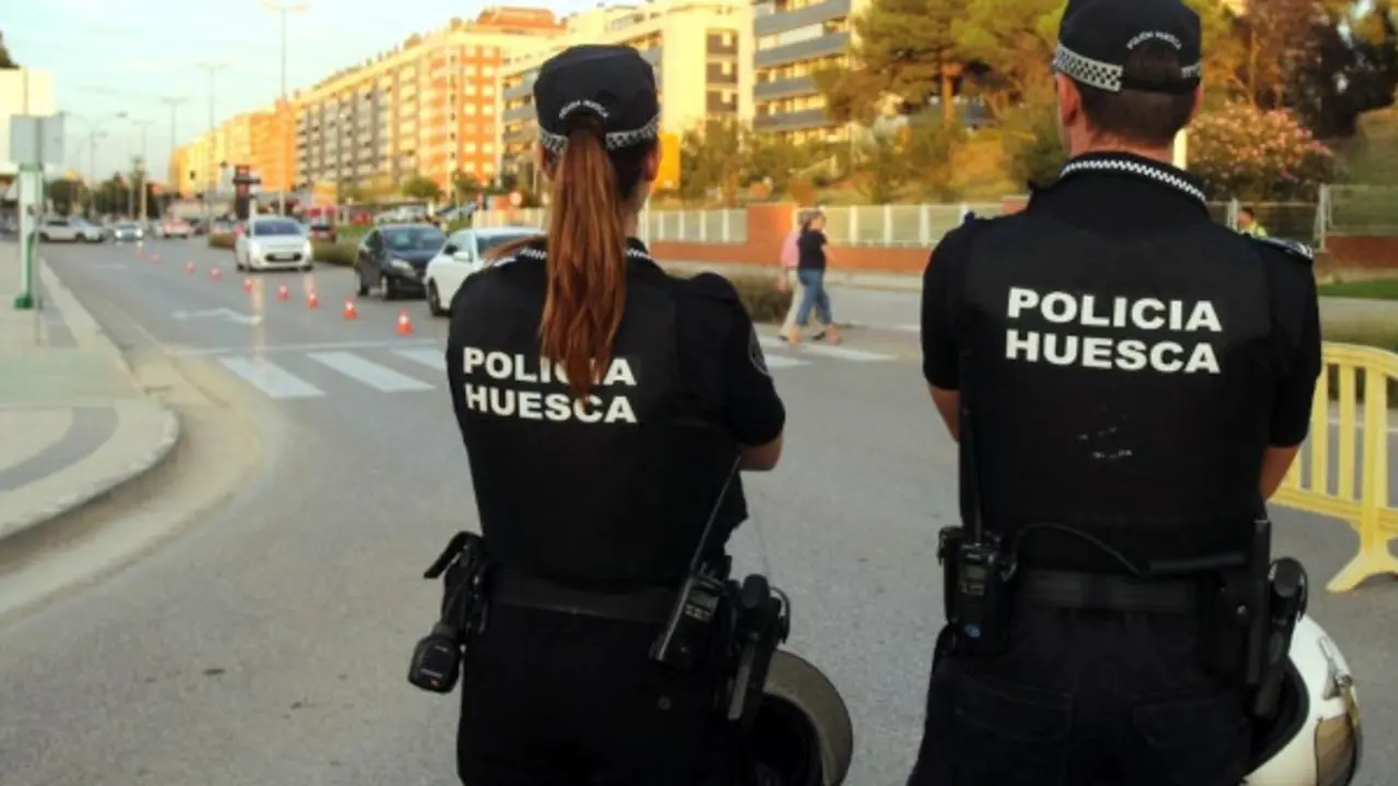Foto de archivo Policia Local Huesca
