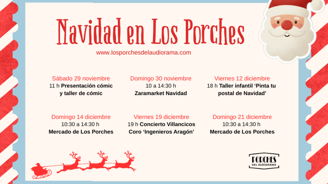 Navidad en Los Porches del Audiorama