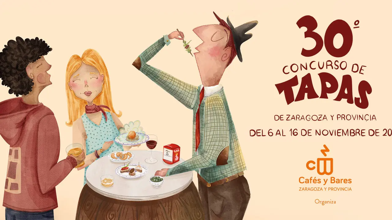 30&ordm; Concurso tapas | Caf&eacute;s y Bares Zaragoza y Provincia