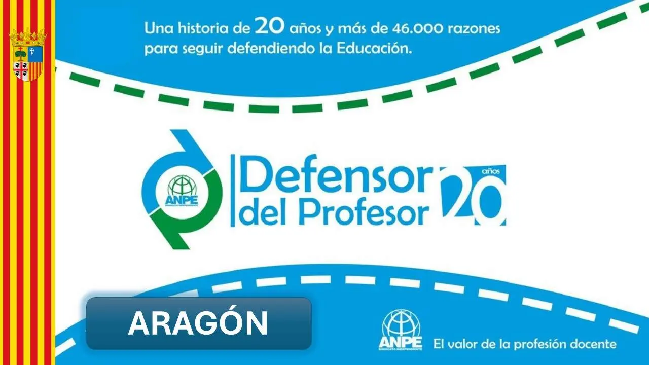 ANPE Defensor del profesor - Arag&oacute;n