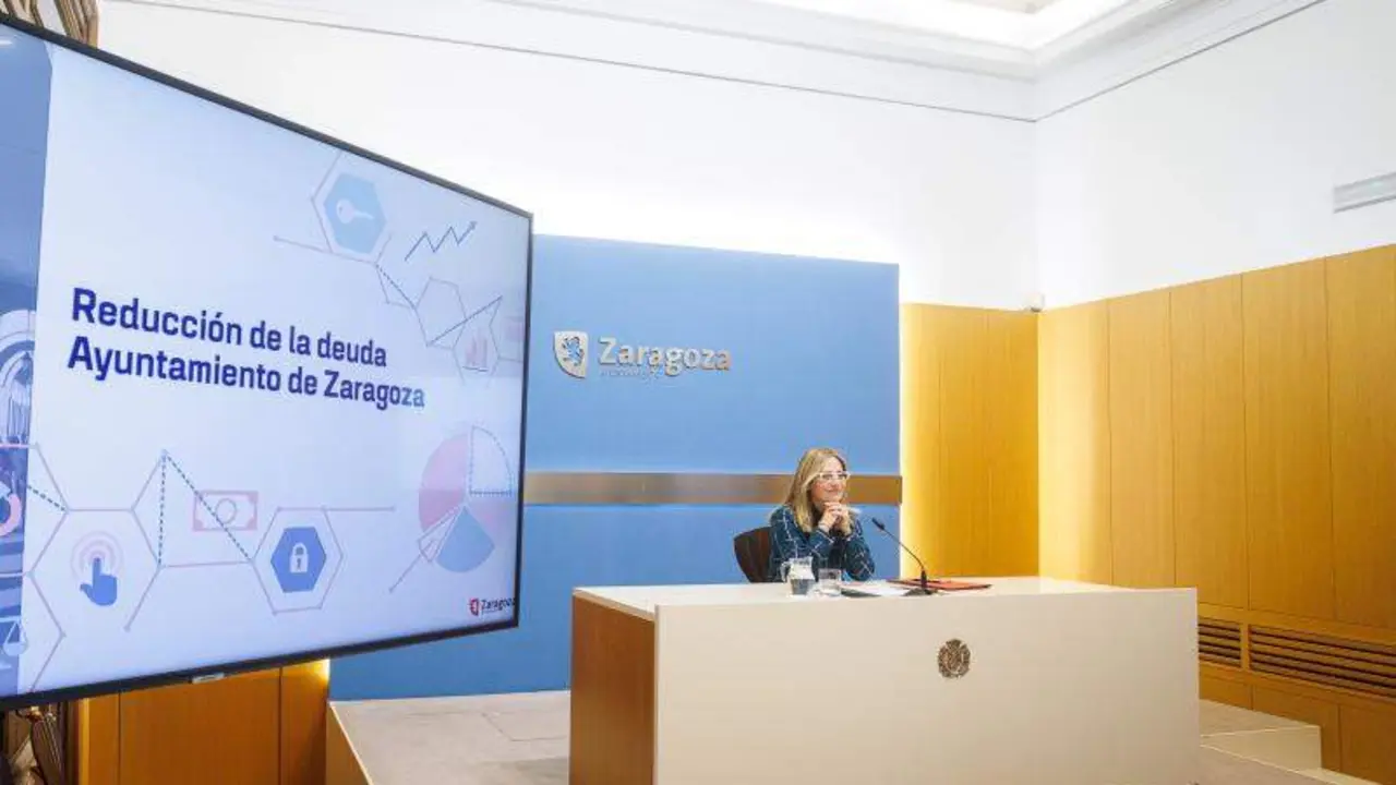 Zaragoza alcanza la mayor amortizaci&oacute;n de deuda municipal en seis a&ntilde;os y refuerza la inversi&oacute;n p&uacute;blica