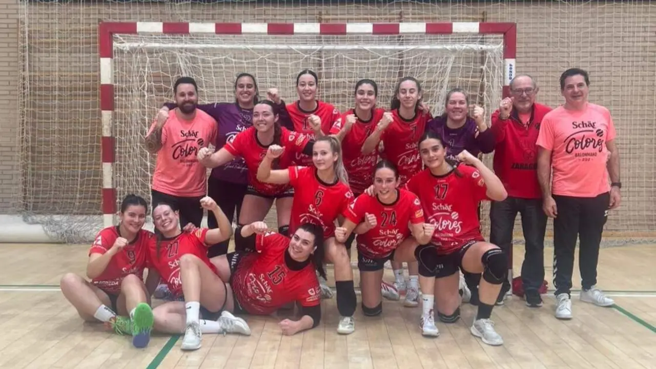 Sch&auml;r Colores Zaragoza logra una victoria sufrida ante BM Anaitasuna (22-21)