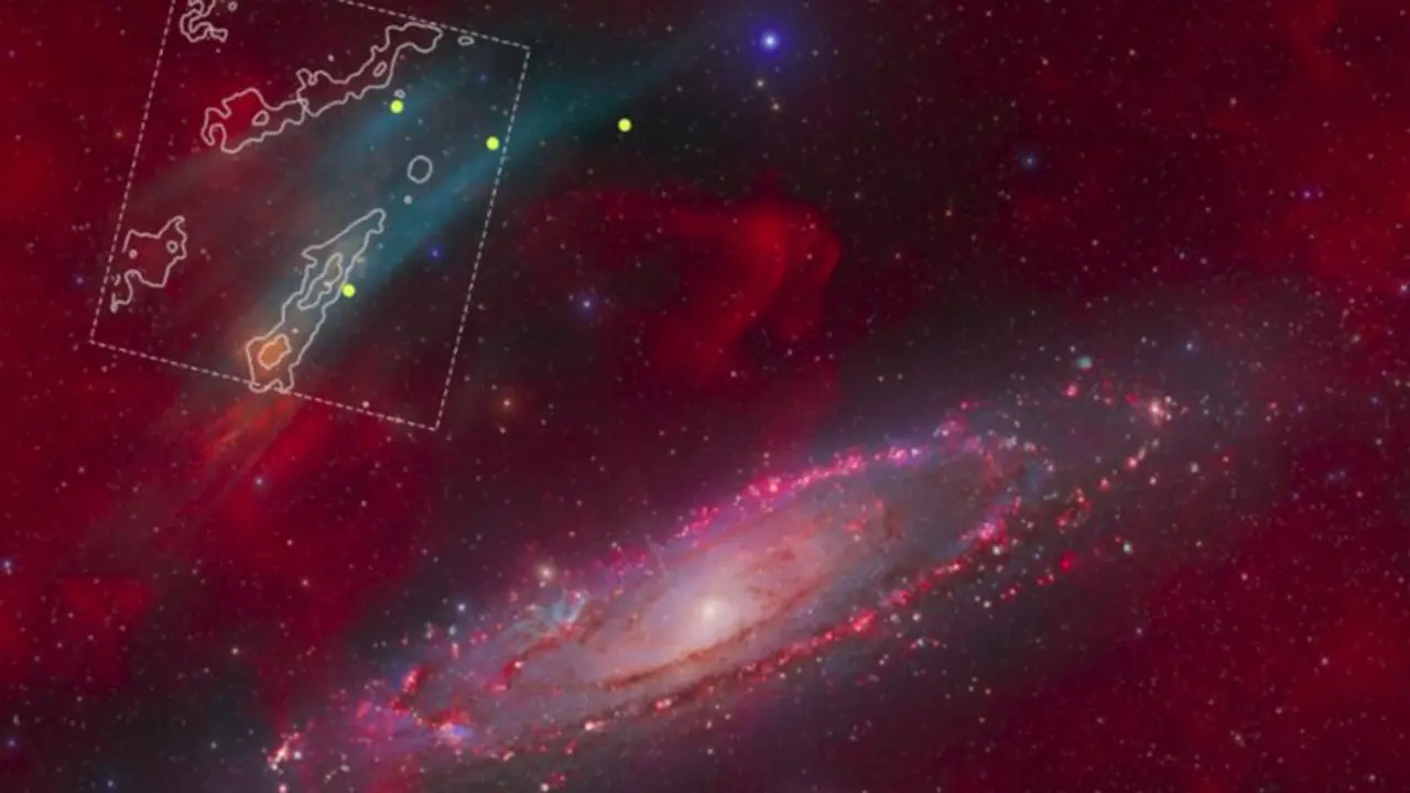 Avance clave en el misterio de SDSO-1: la gran nebulosa de ox&iacute;geno descubierta junto a Andr&oacute;meda est&aacute; en nuestra galaxia