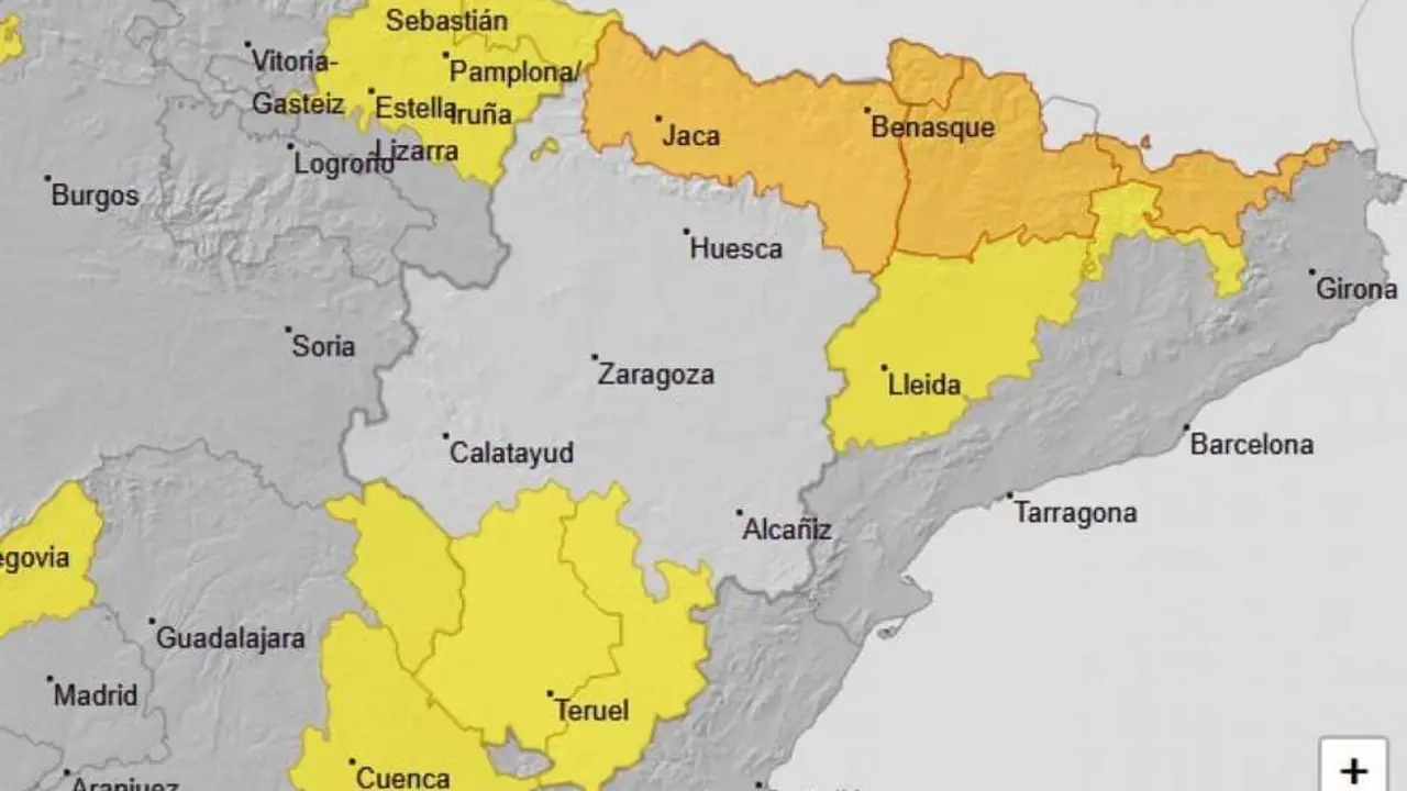 20260104 alerta naranja proteccion civil prineo oscense