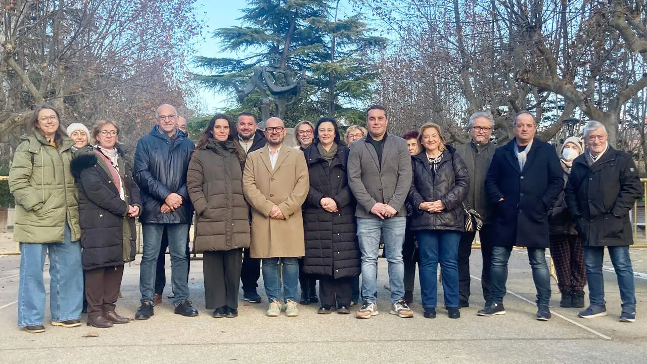 2026 0110 Candidatura PAR Huesca con Alberto Izquierdo