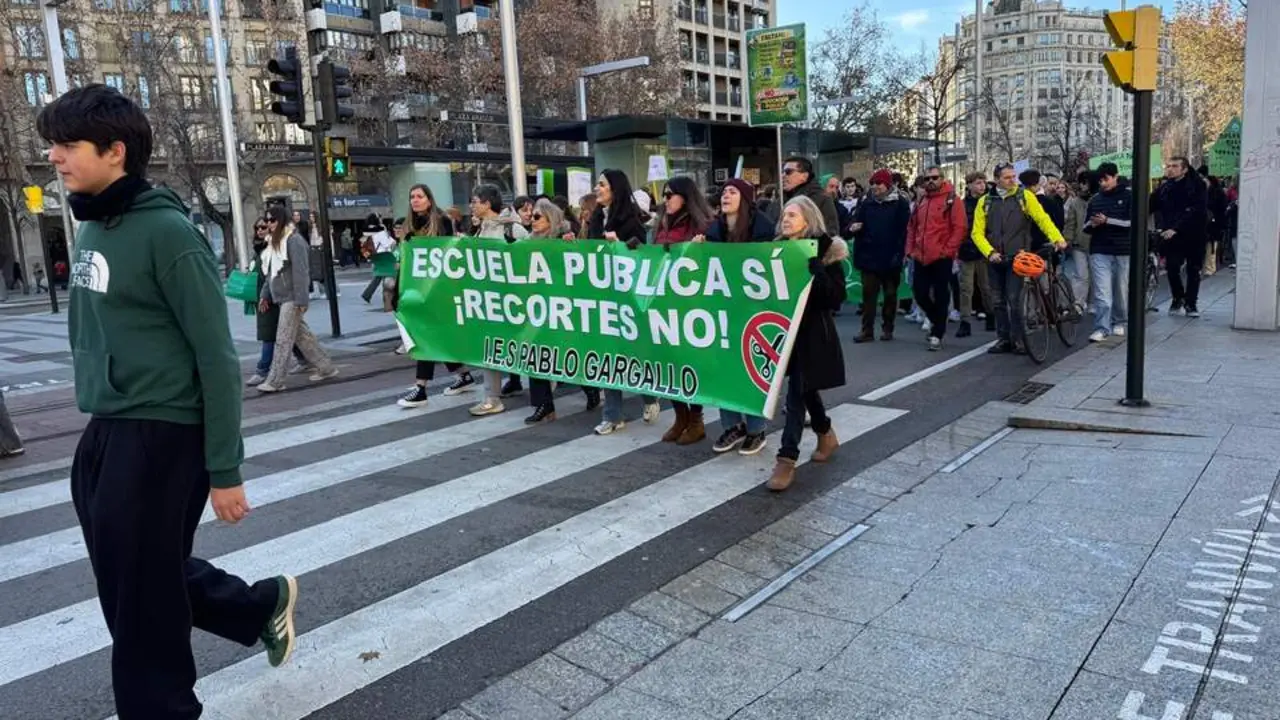 20260122 huela escuela publica Onda Aragonesa