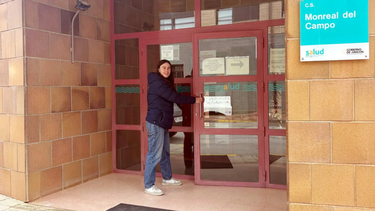 20260130 PAR Cristina Navarro en el Centro de Salud de Monreal del Campo