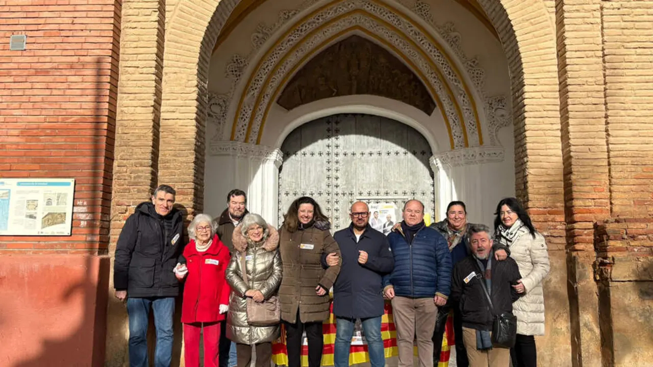 20260205 PAR Izquierdo con candidatos y representantes PAR en Daroca