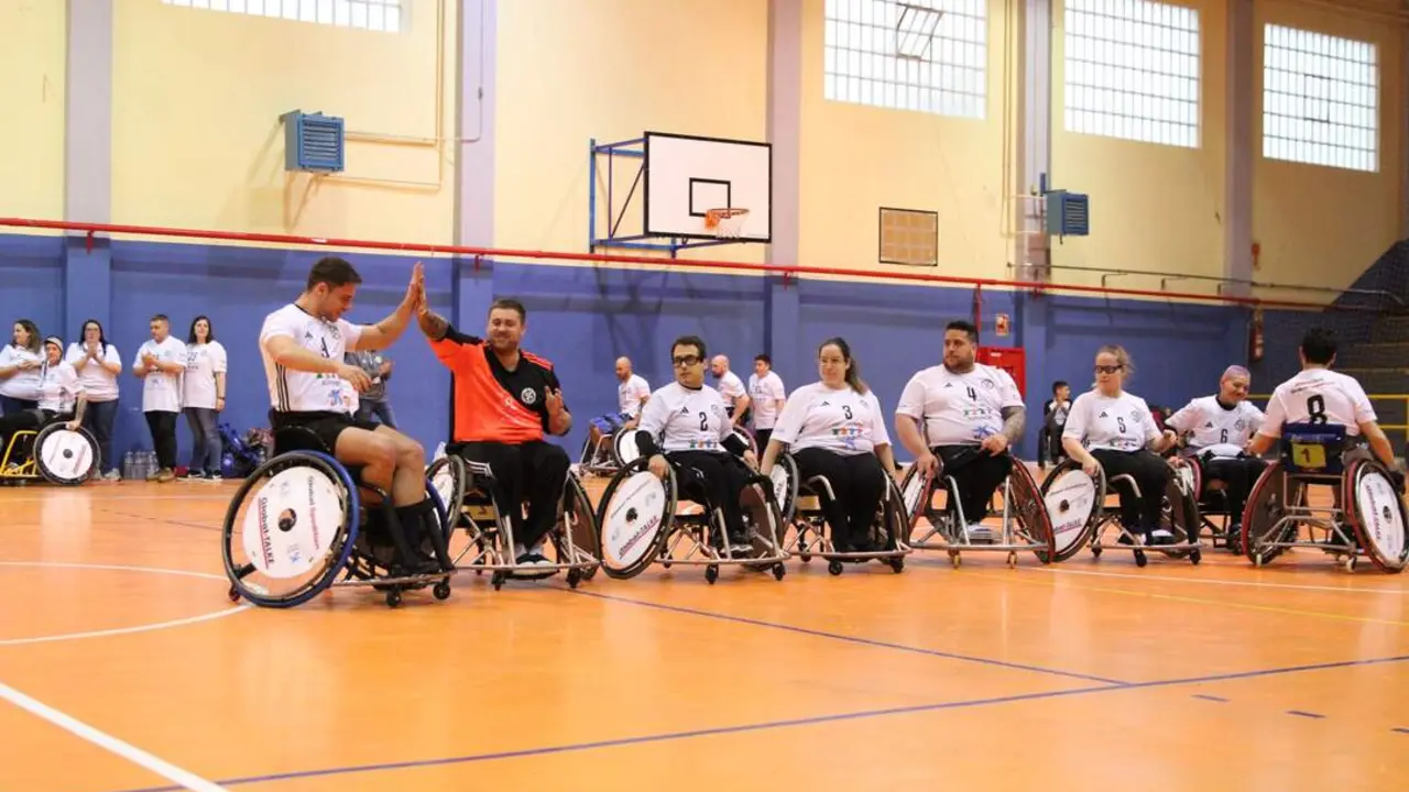20260207 Balonmano Dominicos se estrena en casa ante CD Iplacea en una doble jornada de Liga y Copa de balonmano en silla de ruedas