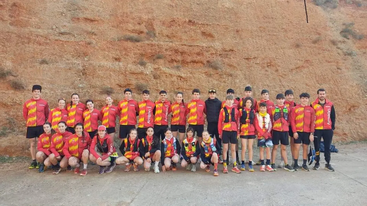 20260223 Trail Daroca Equipo juvenil de la FAM