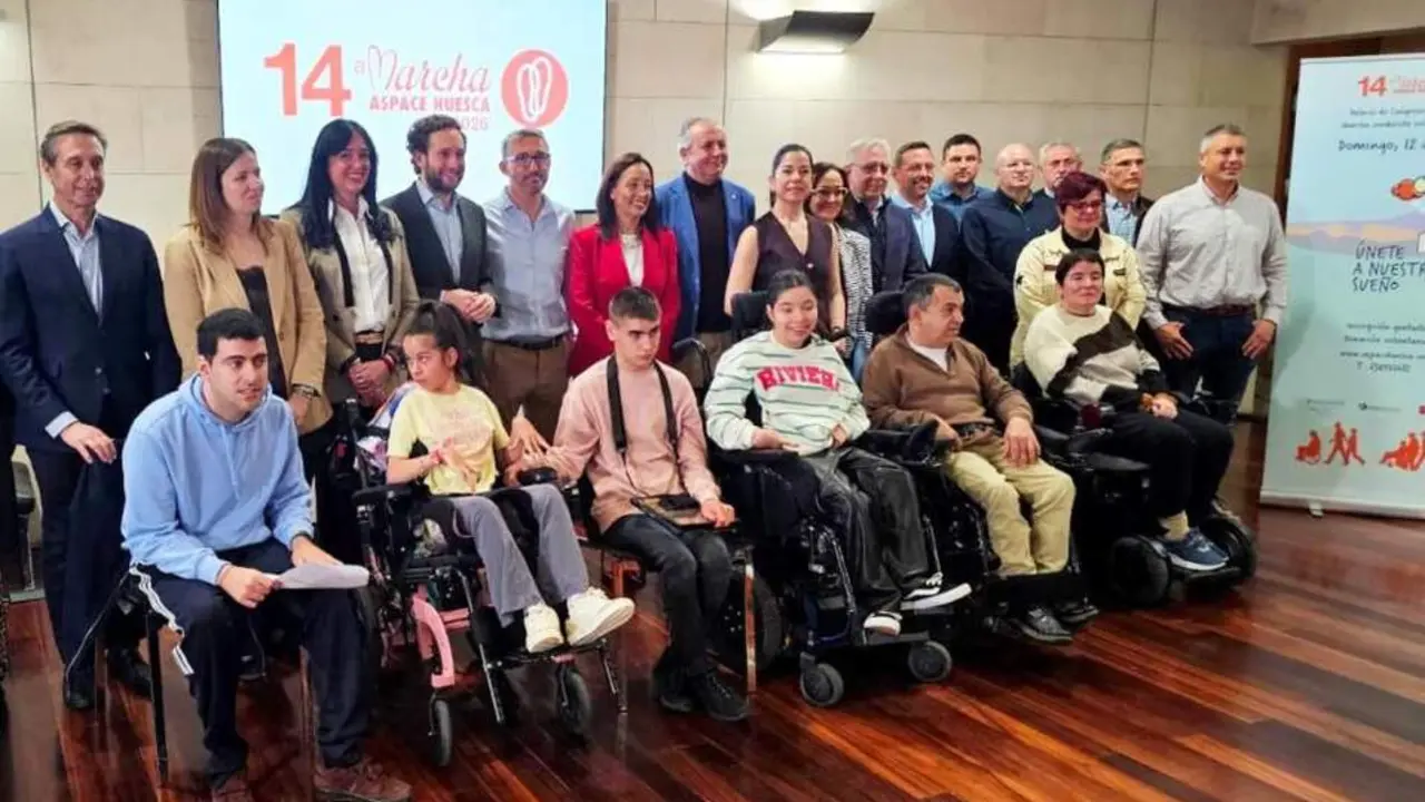 20260310 ASPACE Huesca Marcha Solidaria
