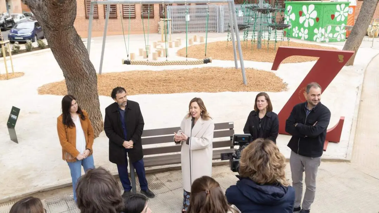 20260319 Zaragoza Barrio San Jose Plaza Acequia de Ontonar