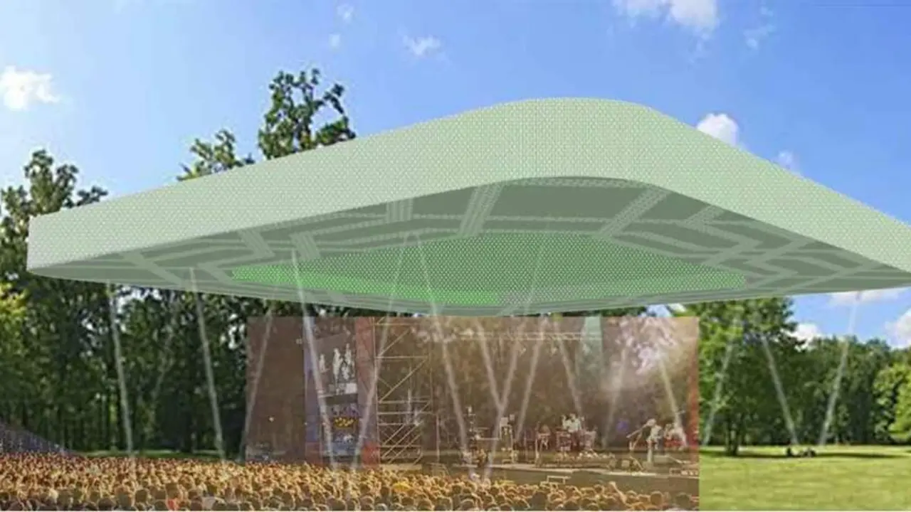 20260322 Zaragzoa reforma quiosco Parque La Aljaferia