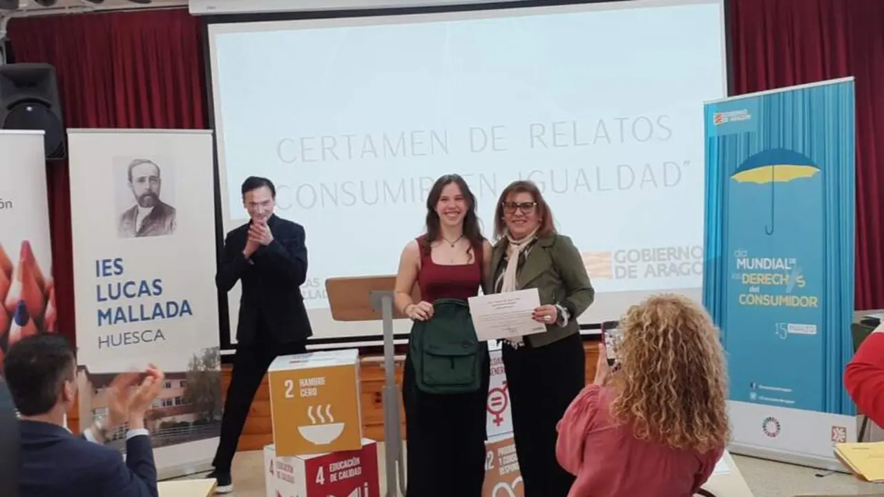 20260327 Huesca IES Lucas Mallada relatos igualdad