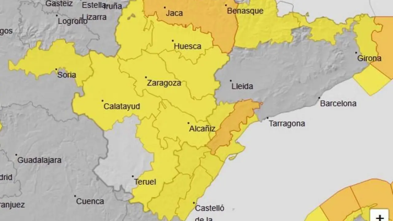 20260330 AEMET aviso nivel naranja vientos