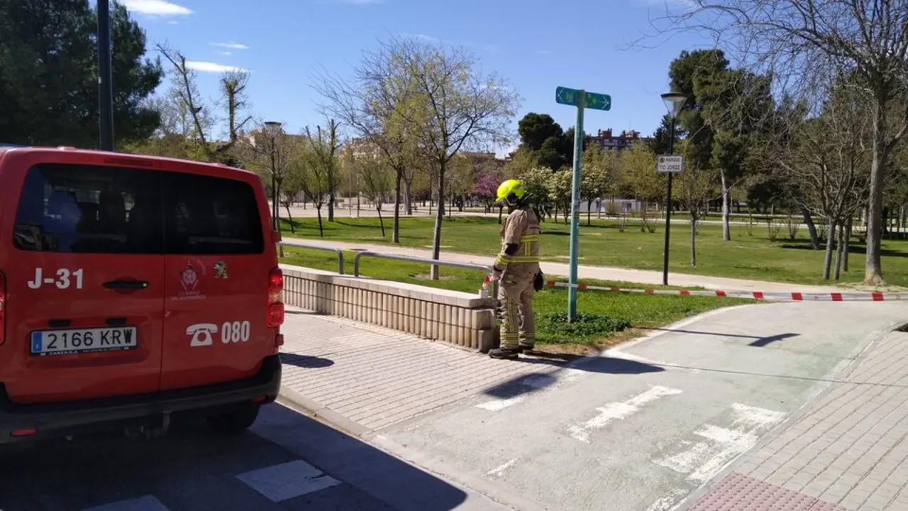 20260330 emergencias zaragoz aparque Tio Jorge