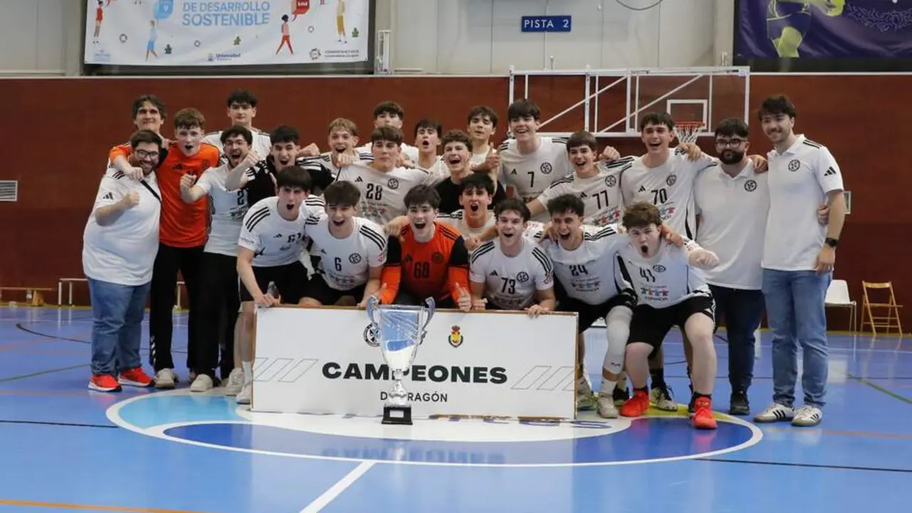 20260412 Dominicos no deja espacio a la sorpresa y se lleva el campeonato de Arag&oacute;n juvenil masculino